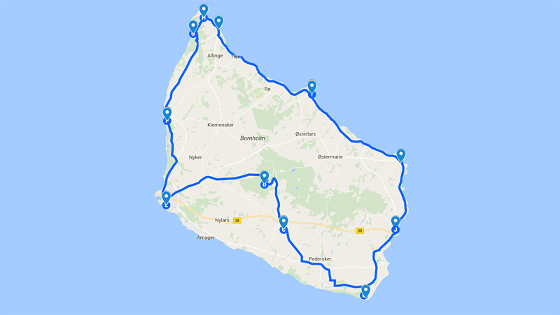 Bornholm, dzień 0